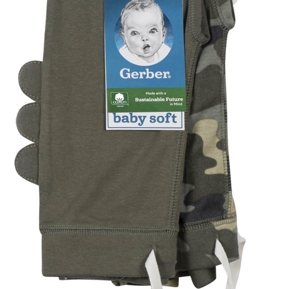 Gerber Baby Boy Pull-On Pants, 2-Pack (Newborn) - Picture 2 of 11